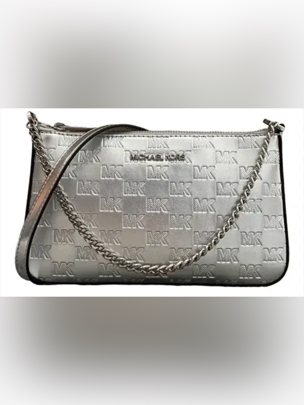 Michael Kors Silver Crossbody